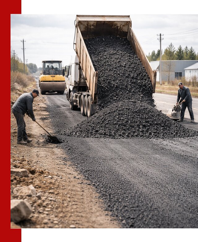 Асфальтовая крошка для дорог в Казани — поставка и доставка