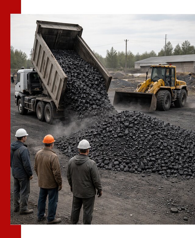 Доставка угля антрацита в Казани с самосвалами и погрузкой
