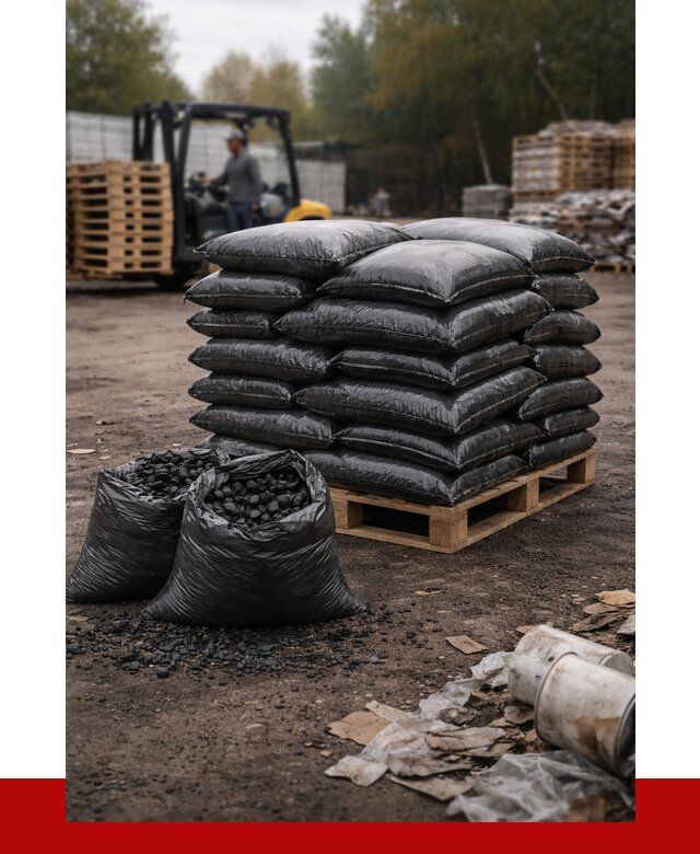 Купить уголь в мешках с доставкой в Казани от 7963 р. | ПРОНЕРУДКзн