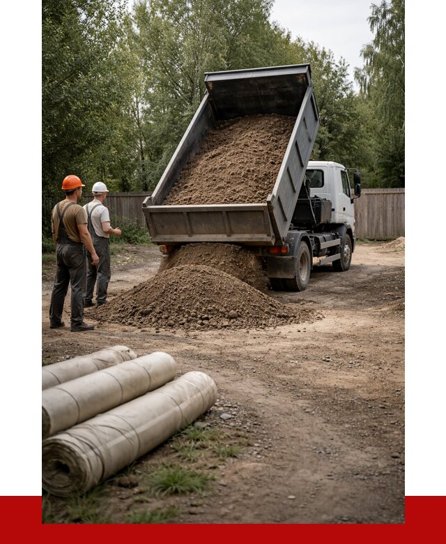 Доставка сыпучих материалов самосвалом в [cvi] от 4459 р. | ПРОНЕРУДКзн