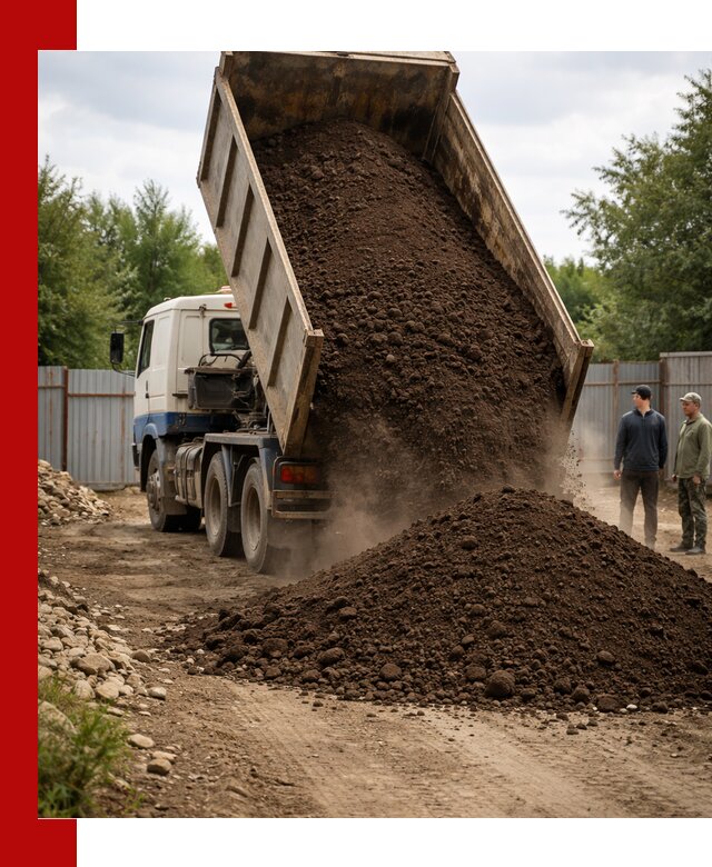 Доставка самосвалом 10 кубов в Казани быстро и надёжно