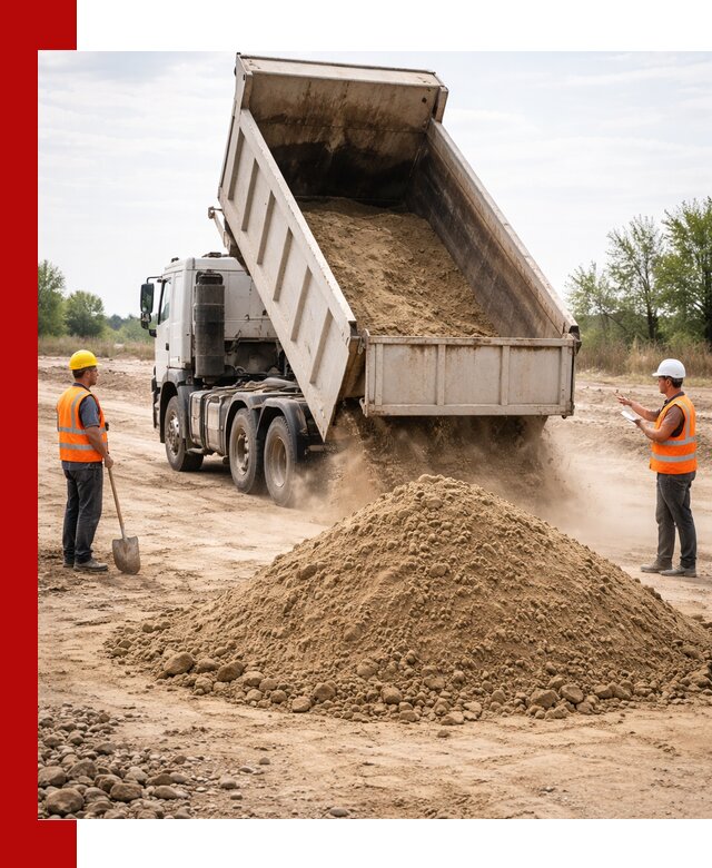 Доставка самосвалом 15 кубов в Казани за город и по городу