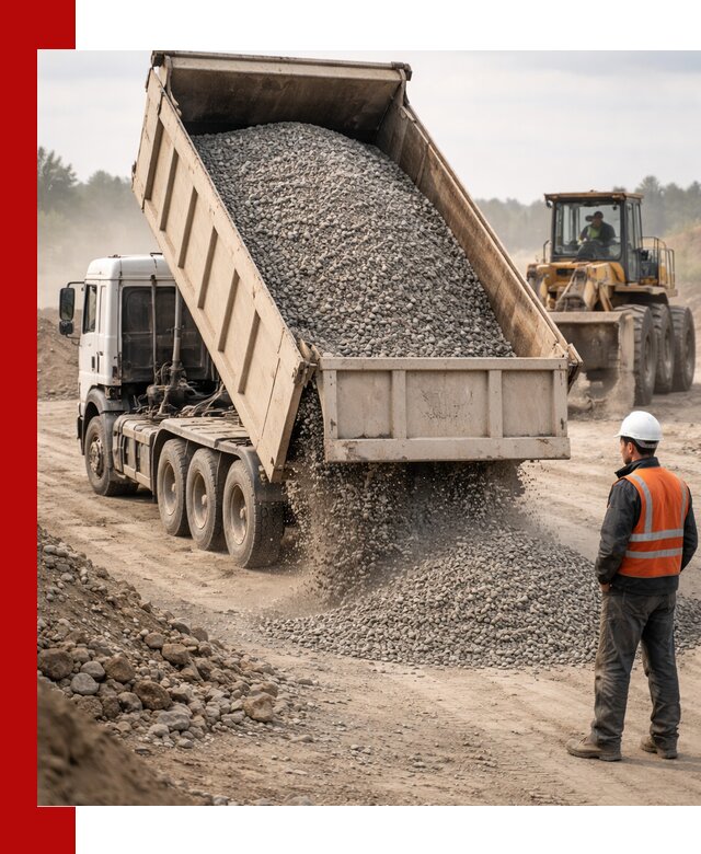 Доставка самосвалом 40 кубов цемента и сыпучих в Казани