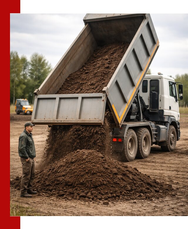 Аренда самосвала с водителем в Казани для сыпучих грузов и навоза