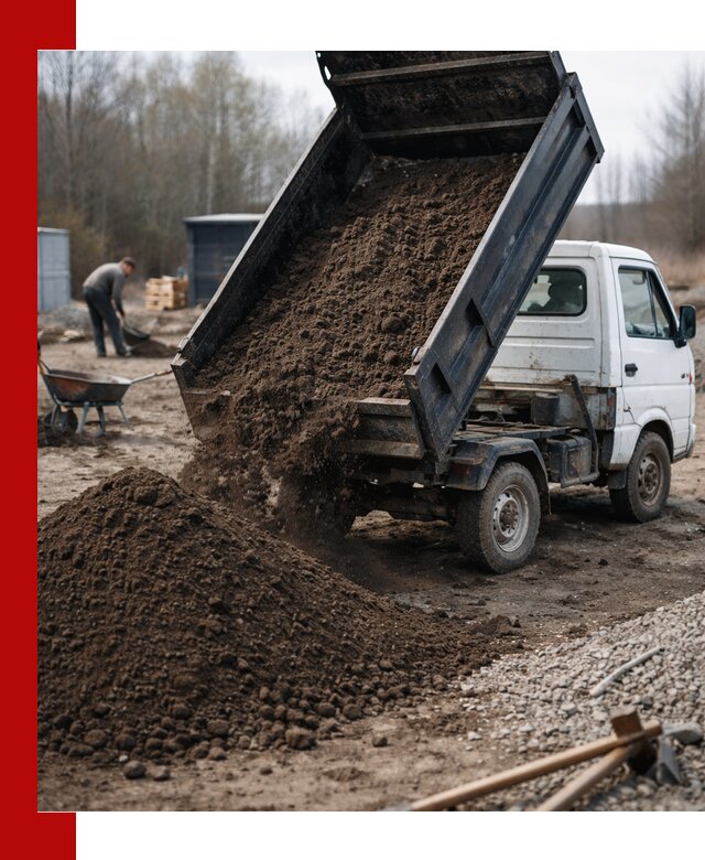 Аренда минисамосвала в Казани для доставки сыпучих материалов