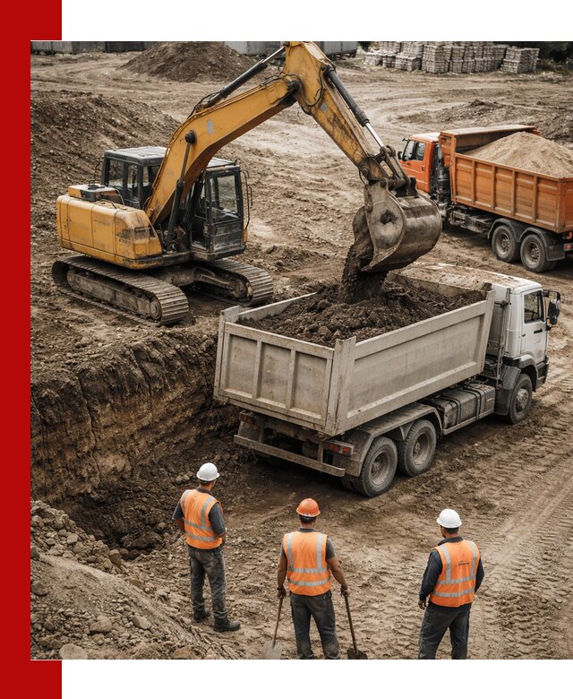 Разработка грунта для строительства и благоустройства в Казани