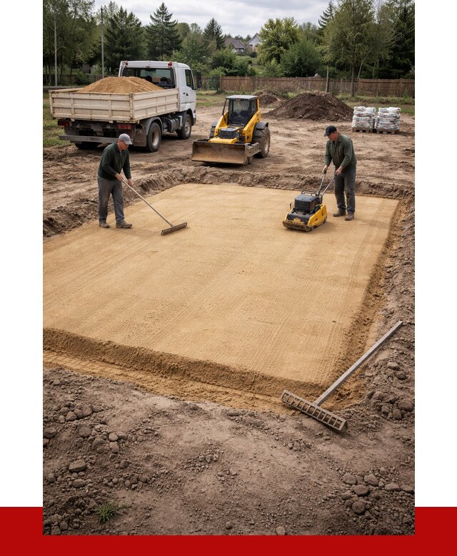 Устройство песчаной подушки в Казани от 4778 р. ПРОНЕРУДКзн